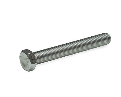 Болт с шестигранной головкой M16х120, DIN933, НЕРЖ. СТАЛЬ (упак/25шт)