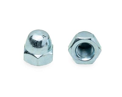 Гайка М10 колпачковая, DIN 1587, цинк, прочн.6 (упак/1шт)