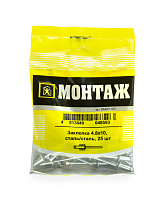 Заклепка 4.8х10, сталь/сталь (пакет/25шт)