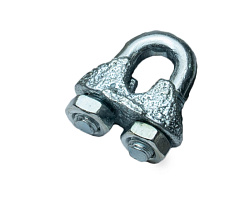 Зажим канатный М3, DIN741 (упак/50шт)