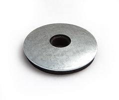 Шайба для кровли 19х14 (6,3х19), с резиновой прокладкой EPDM, цинк (упак/8.000шт)