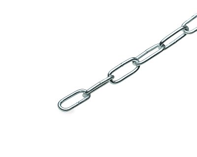 Цепь сварная LLC М2, длинное звено, DIN763 (бухта/50м)