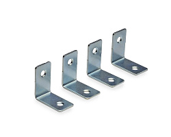 Уголок мебельный 13.2мм, цинк (пакет/4шт)