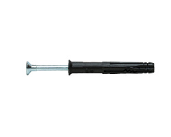 Дюбель-гвоздь GL, 8x60 потай, п/в, МОНТАЖ (упак/1.200шт)
