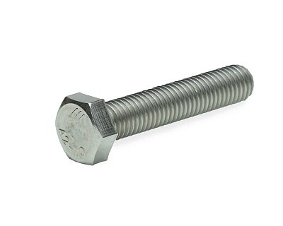Болт с шестигранной головкой M12х60, DIN933, НЕРЖ. СТАЛЬ (упак/50шт)