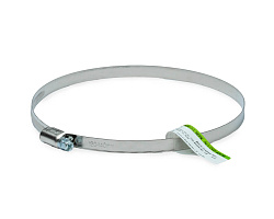 Хомут червячный (120-140 мм), ширина 9 мм, DIN3017-1, НЕРЖ. СТАЛЬ W2 (с этик./1шт)