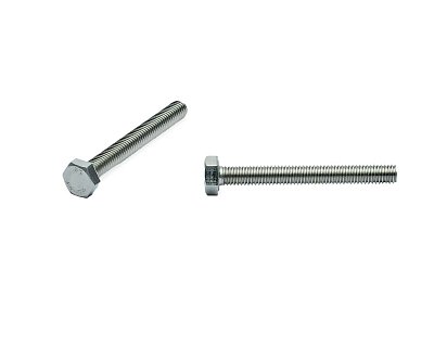 Болт с шестигранной головкой M6х50, DIN933, НЕРЖ. СТАЛЬ, ЕКТ (упак/10шт)