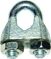 Зажим канатный М10, DIN741 (упак/20шт)