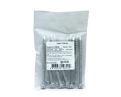 Шуруп для бетона WBB, 6,3х80/60 (остр./6-гр. гол./ДАКРОМЕТ/двухзаходн. резьба) (упак/10шт)