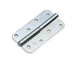 Петля накладная 130мм левая, цинк (пакет/1шт)