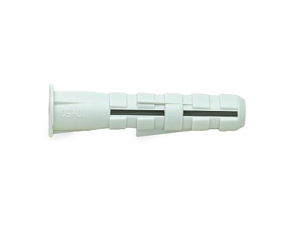 Распорный дюбель с бортом KEW KSD S 10х50, НЕЙЛОН (упак/8шт)