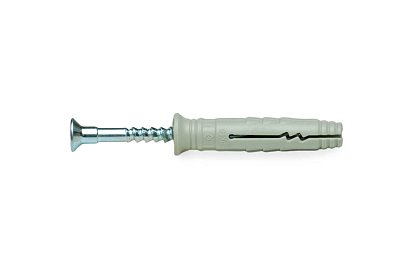 Дюбель-гвоздь GL, 8x45 потай, нейлон, ЕКТ (упак/60шт)