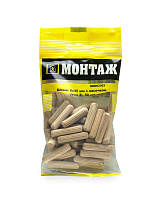 Шкант мебельный 8x35мм деревянный  (пакет/50шт) МОНТАЖ