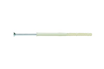 Рамный дюбель, двойная зона, под отвертку RDD 8x140 TORX, НЕЙЛОН KEW (упак/50шт)