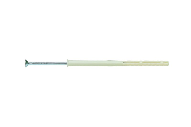 Рамный дюбель, двойная зона, под отвертку RDD 8x140 TORX, НЕЙЛОН KEW (упак/50шт)