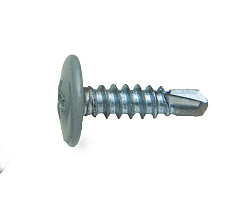 Саморез с п/ш SPS, сверло 4,2x16 RAL7004 (упак/500шт)