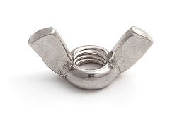 Гайка барашковая М8, DIN315, нерж. сталь (упак/10шт)