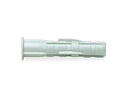 Дюбель распорный 6х30 KSD S с бортом, НЕЙЛОН KEW (упак/30.000шт)