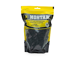 Саморез для гипсокартона 3.5x35, редкий шаг (к дереву), фосфат, дой-пак L, МОНТАЖ (пакет/600шт)