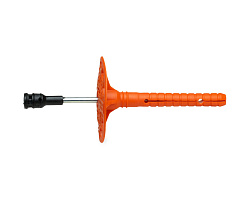 Дюбель тарельчатый 10х90 со стальным гвоздем с термоголовкой DTI-10 (упак/450шт)