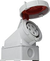Розетка силовая настенная 32A, 5p, IP44 РПО32-907 (шт)