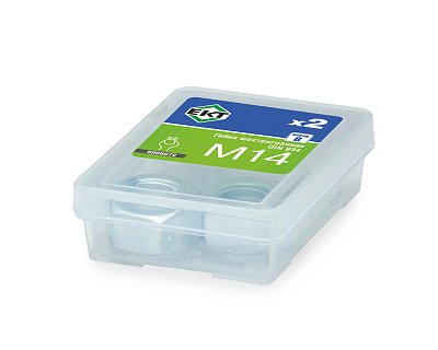 Гайка М14, цинк, прочн. 8 DIN 934, (упак/2шт)