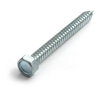 Шуруп с шестигр. головкой SDH, 5.5х19, DIN7976, цинк (упак/5000шт)