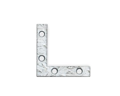 Уголок крепежный оконный 50x10х2,0 мм NA5 (шт)