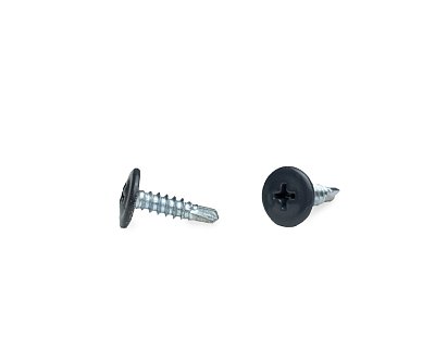 Саморез с п/ш SPS, сверло 4.2х16 RAL7024 (упак/10000шт)
