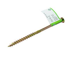 Саморез конструкционный по дереву TORX40 8.0x160, потай, желт. цинк (с этик./1шт)