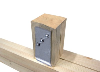 Основание столба для прикручивания 121x120x60/5 PSO120 (шт)