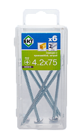 Саморез с п/ш, острый 4,2х75 (упак/6шт)