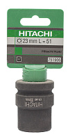 Головка ударная 3/4" 23мм 51L, 6-гранная CrMo HITACHI (шт)