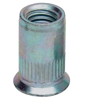 Заклепка резьб. M5x13.0/1535,ст.,оцинк,потайн.борт,насечка на теле и борт. (упак/200шт)