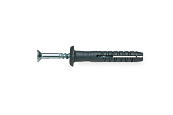 Дюбель-гвоздь GL, 6x40 гриб, п/в, МОНТАЖ (упак/2.600шт)