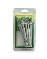 Гвоздевой дюбель с потайной головкой KEW ND S 6x75, (упак/8шт) НЕЙЛОН