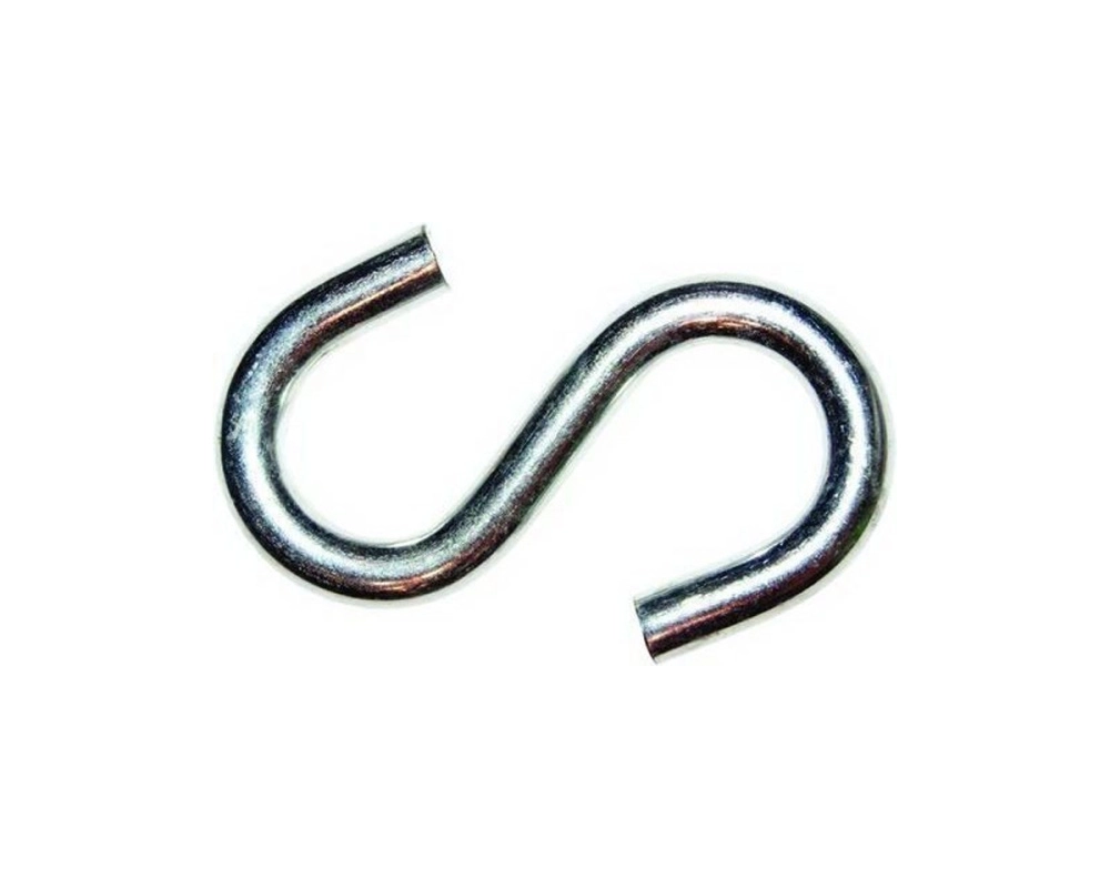 Крючок S-образный М10, цинк (упак/40шт)